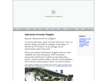 Tablet Screenshot of anitastradgard.se